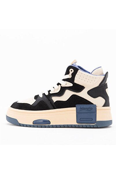 Guja Γυναικείο Γνήσιο Δερμάτινο Σουέντ Μεσαίο Ψηλό Αθλητικό Παπούτσια-23K358-2