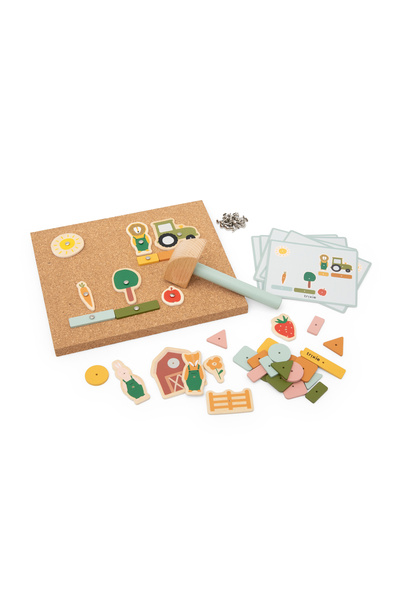 Trixie Ahşap Çiftlik Temalı Çekiç Oyunu