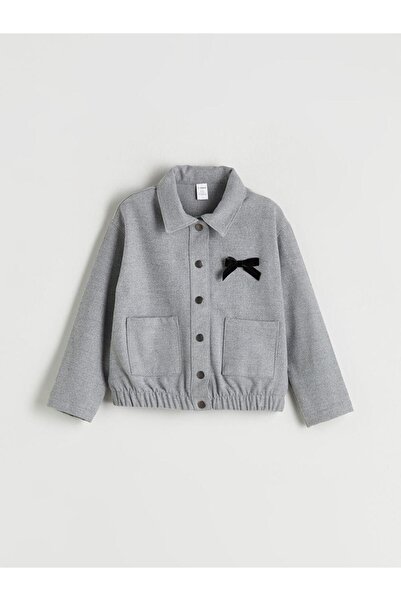 LC Waikiki Girl's Jacket with Bow Detail (W5)