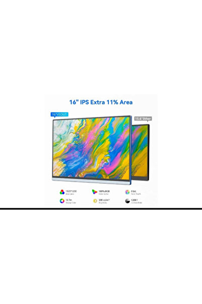 Genel Markalar 16 İnç Taşınabilir Monitör