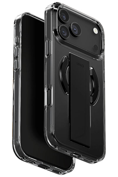 UNIQ Better By Design iPhone 17 Pro Case Heldro Grip Band and Wrist Strap Pre...