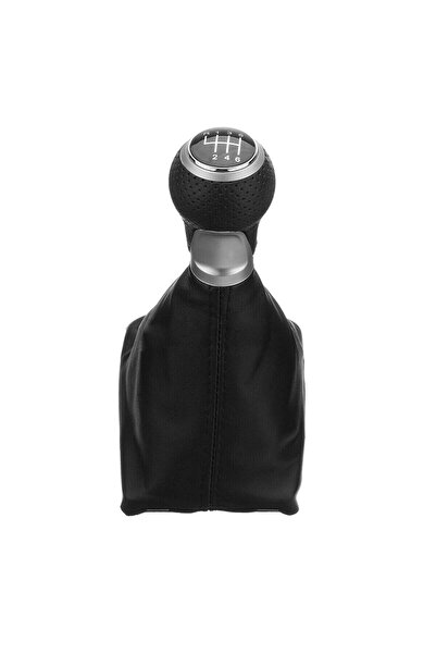 MOTOR10 Gear shifter sleeve with knob and bag for Audi A4 B6, Audi A4 B7 2000-2008, 6 speeds