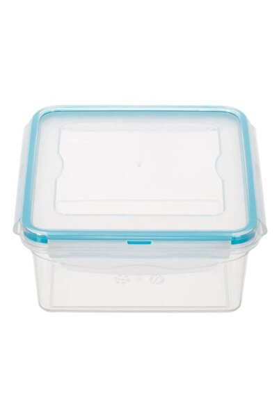 SHOPIENS Shopiens® airtight food storage container, made of transparent plastic, square with lid
