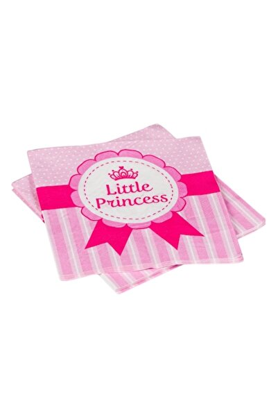 SHOPIENS Set 12 napkins for the girl's birthday party, Shopiens® Little Princess, 2-ply, 33x33 cm