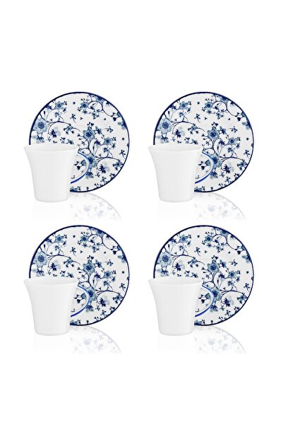 KAVALYE طقم فناجين قهوة من البورسلين 8 قطع لـ 4 أشخاص