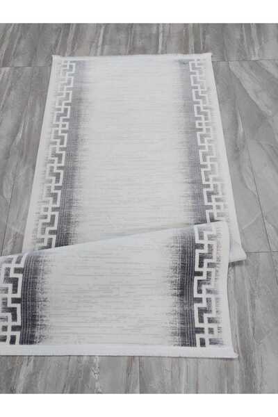 NOVA HALI Kumru Bambu tarz %100 Akrilik modern kesme halı yolluk salon halısı...