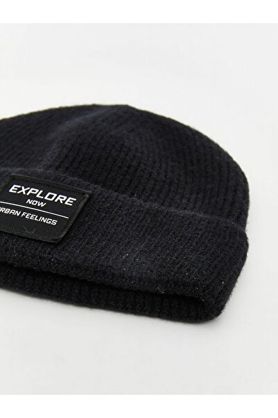 LC Waikiki Label Embroidered Men's Beret (W5)