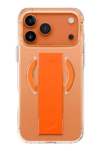 UNIQ Better By Design Iphone 17 Pro Max Kılıf Heldro Tutma Bandı ve Bilek Askısı Premium Yüksek Dayanıklı Koruma Kapak