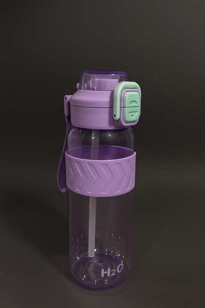 Fhilli H2O - Tritan Water Bottle with Locking Lid 1000 ml Bpa-Free, Leak-Proof, Durable Sports and Everyday Water Bottle
