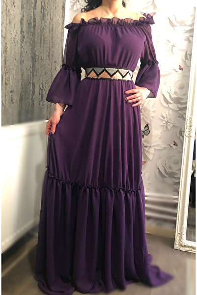 Ie Traditionala Madalina long stylized dress