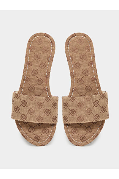 Take Two By Styli All Over Print Flat Sandals