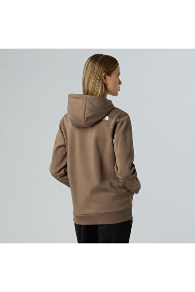 THE NORTH FACE Дамска обикновена качулка с качулка Nf0A89Eybow1 Кафява-XS