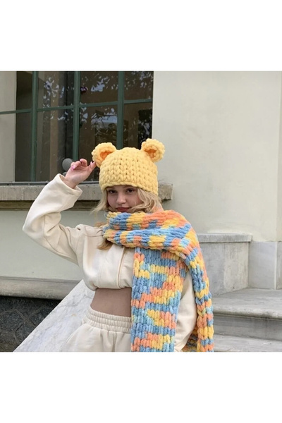 AidaAstrid Hat Puffy Beanie