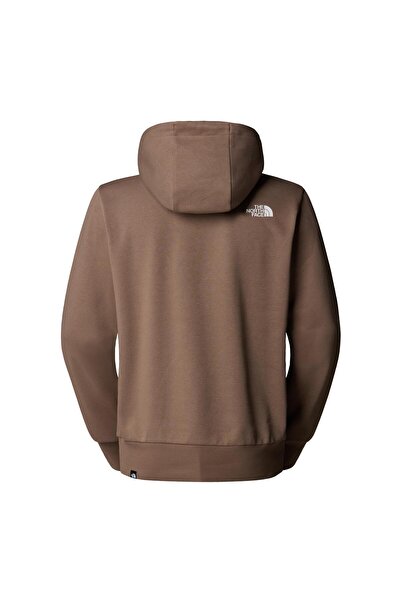 THE NORTH FACE Мъжка обикновена качулка с качулка NF0A89FCBOW1 Кафява-XS
