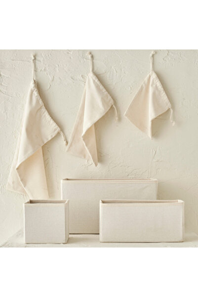 Bella Maison Ella Foldable Organizer Basket 3-Piece Natural