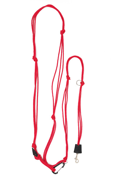 PETSWUU Eller Serbest Hands Free Köpek Gezdirme Tasması – El Yapımı, 260 cm, Çelik Kilitli