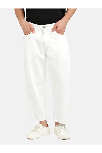 Bene Kleed By Styli Men Pure Cotton Loose Fit Crop Jeans