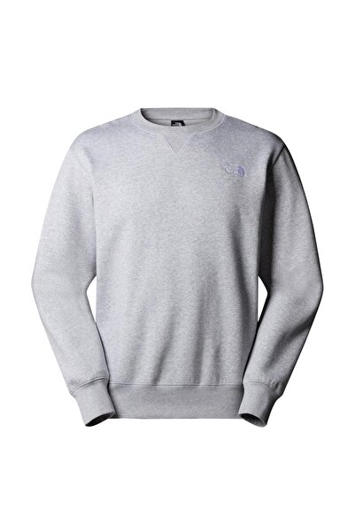 THE NORTH FACE Erkek Essentıal Relaxed Crewneck Sweatshırt Nf0A89Etdyx1 Gri-L