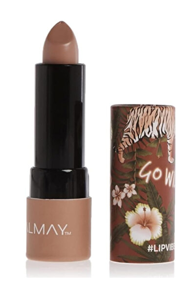 ALMAY أحمر شفاه ليب فايبز بزيت فيتامين هـ وزبدة الشيا، لمسة نهائية كريمية غير...