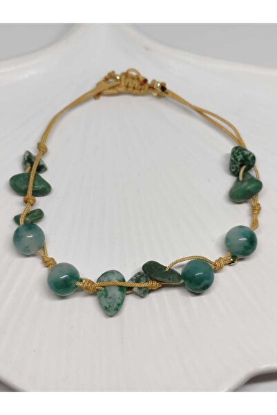 FOR YOU TAKI by Ezgi سوار من حجر السج الطبيعي (يدعم الحظ والنجاح)