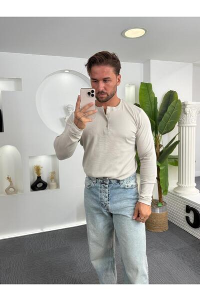 UTTBASİC Mr İnce Fitilli Düğmeli Badi