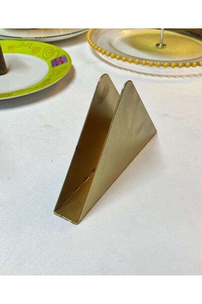 Aless Triangle Design Napkin Holder