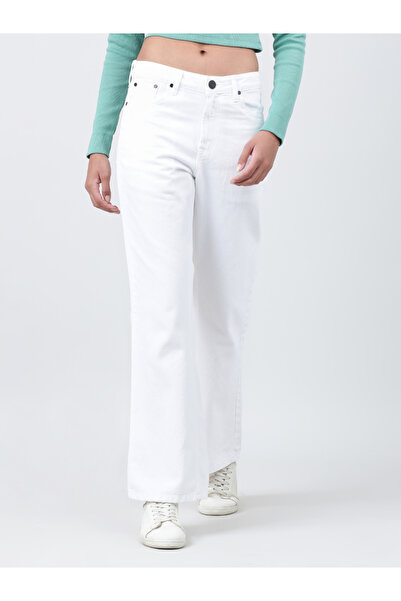 Bene Kleed By Styli Women High Rise Solid Bootcut Jeans