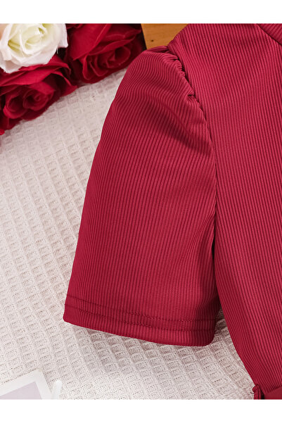 Take Two By Styli Girls Paisley Print Bow Detail Dress