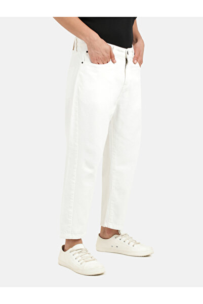 Bene Kleed By Styli Men Pure Cotton Loose Fit Crop Jeans