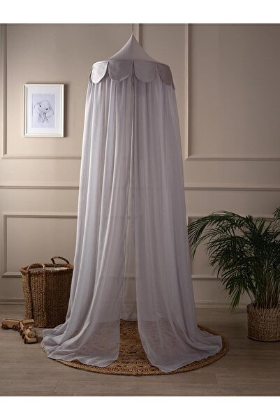 Funna Baby Romantika Cibinlik - Saten - Gri - 2 X 4 Mt