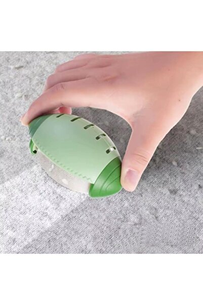 FOXMAG24 Reusable Silicone Lint Roller with Handle, Strong Adhesive, Washable Under Water, Pet Hair Remover