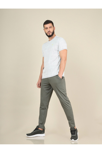 Technosport By Styli Men Solid Relaxed Fit Track Pants