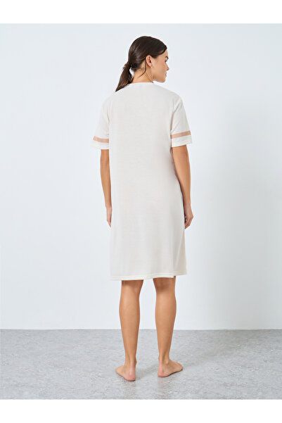 Styli Newport Graphic Stripe Print Sleep T-Shirt Dress