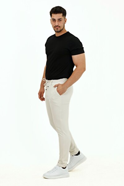 rlt relax time Men's Slim Fit Diagonal Jogger Stretchy Pants