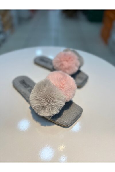 Akınal Bella Open Front Flat Women's Slippers