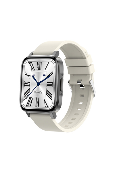 Twinkler Smartwatch TKY-F60, Gray with Heart Rate Monitoring, Blood Pressure