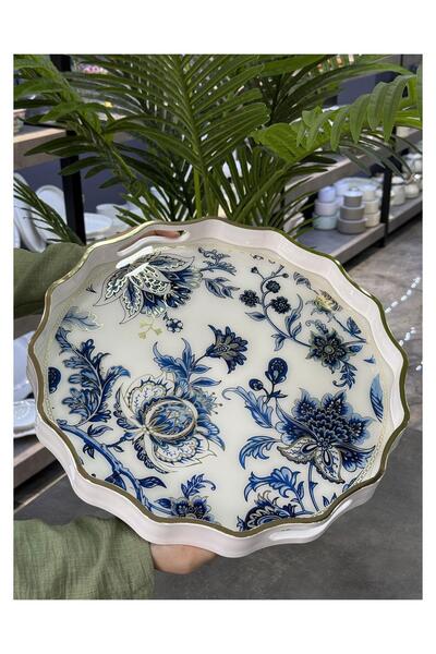 Doğudeko Luxury Round Inner Glass Tray