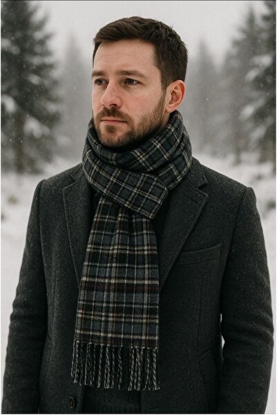 EKstore Erkek Pamuklu Yumuşak Dokulu Atkı