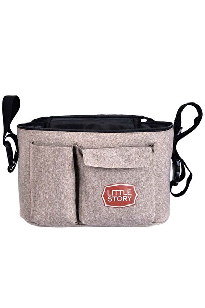 Little Story Stroller Organizer Travel Bag - Ivory