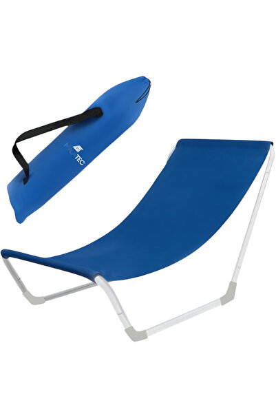 MT MALATEC Folding sun lounger with carrying bag, up to 110 kg, waterproof fabric, steel frame