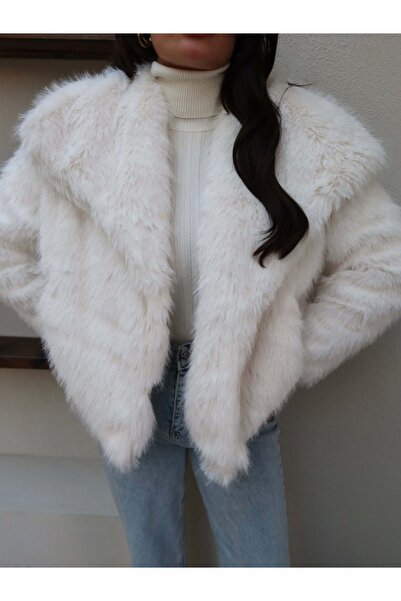 ESRAHELVACI Σάλι με κολάρο με κουμπωτά κούμπωμα