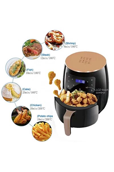 Silver Crest Multifunctional Digital Touch Air Fryer 6L 2400W