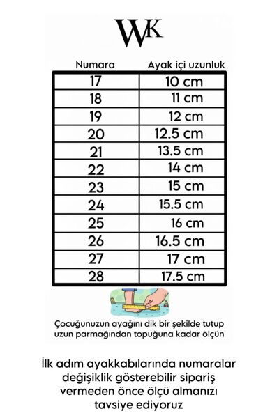 Walkids Beyaz Simli Çocuk İlk Adım Ayakkabısı