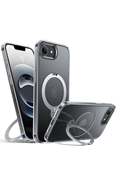 TORRAS Θήκη για iPhone 16e, Ostand Spin MagSafe, Διαφανής