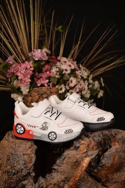 Cool Kids Boy's Winter Waterproof Non-Slip Lightweight Eva Sole Orthopedic Comfortable Skin Leather Sports Shoes