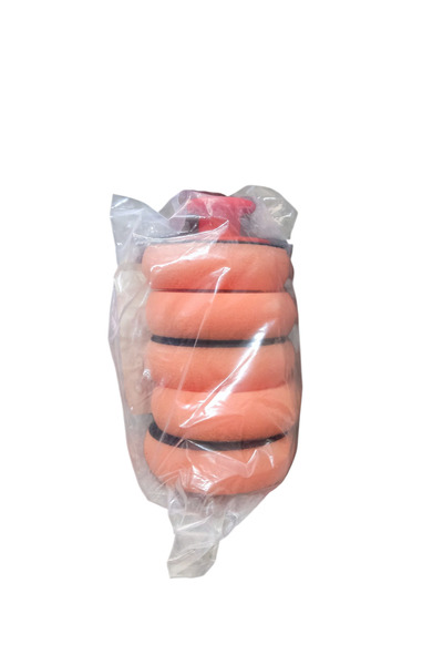 5'li cırtlı sünger set
