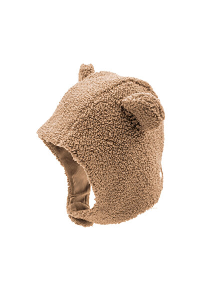 Miela Kids Bear Ear Plush Beanie