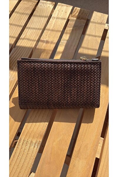 Z&M COLLECTION BAG SHOPPİNG Women's Trendy Textured Portfolio Wallet - with Zipper and Card Holder Compartment