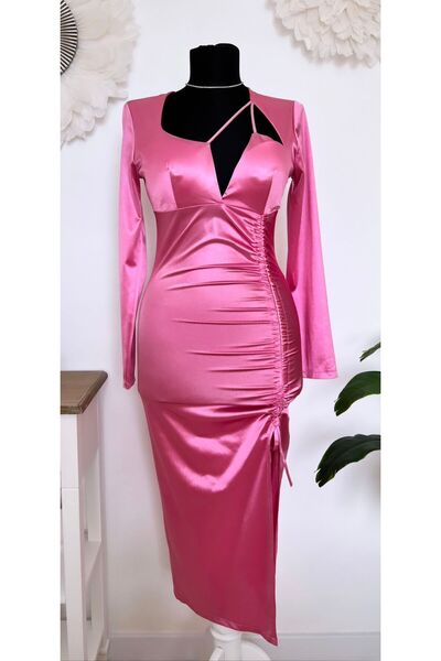 styleFlex Rochie Satinată Elastică
