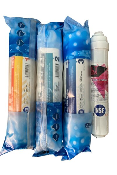 m melih su arıtma sistemleri Su Arıtma Filtresi Nsf Sertifikalı 4 Aşamalı Pre...